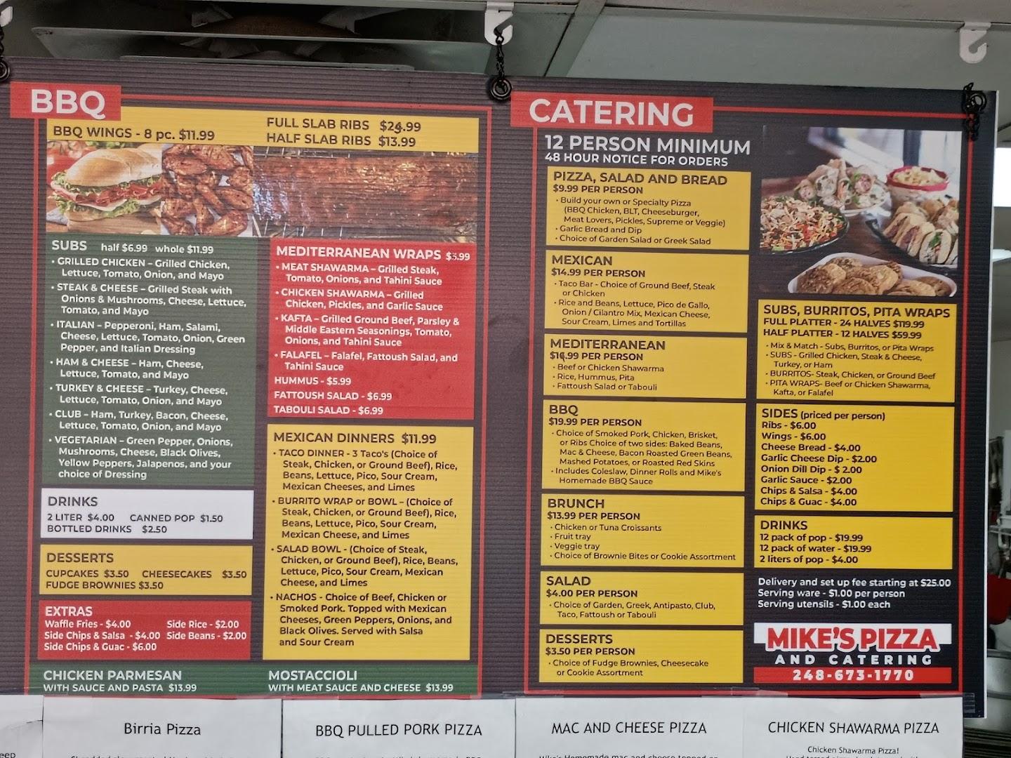 Mike's Pizza and Catering